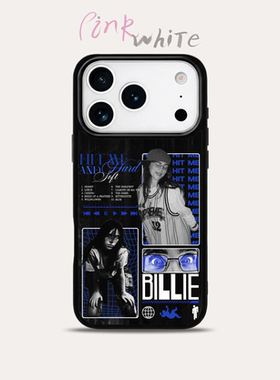 Billie Eilish 手机壳 新专辑 HIT ME HARD AND SOFT 周边 适用苹果 16/15/14ProMax Y2K 防摔 小众潮牌