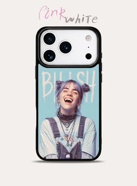 Billie Eilish 手机壳 比莉艾利什 欧美流行音乐 适用苹果 16/15/14ProMax 粉丝周边 个性创意 防摔 小众潮牌