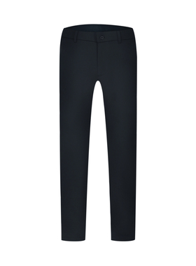 JEDOSS/爵迪斯男装夏季新款简约深蓝色基础款休闲裤长裤BC303