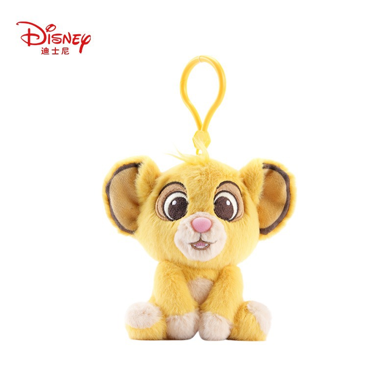 正版迪士尼辛巴狮子挂件可爱狮子王毛绒玩具送儿童礼物书包挂饰