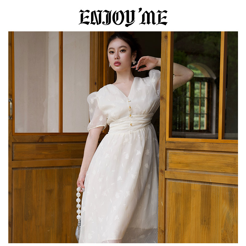 ENJOYME商场同款连衣裙