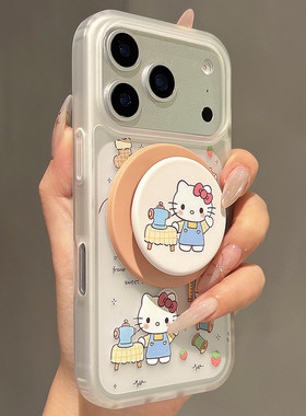 适用oppoA58手机壳A1A2A3A5A6pro插画kt磁吸a97a96a93a92s支架a55a57a53磨砂A72a79a77a32网红超火A11新A35女