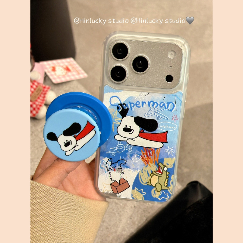 适用vivox300x200手机壳x100x90x80超人小狗x70x60x50磁吸支架x27网红超火x23x21磨砂vivoz5卡通可爱z1z3z6新