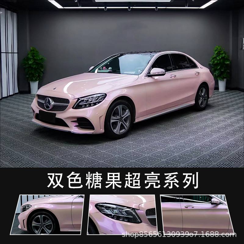汽车改色膜保护膜车衣膜超亮水晶pet保护膜 全车改色膜 pet改色膜