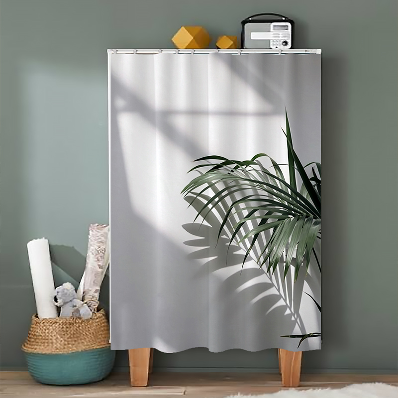 遮挡轨道式衣帽间柜子书柜门帘