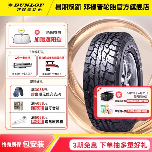 邓禄普120/117RLT265/65R17轮胎