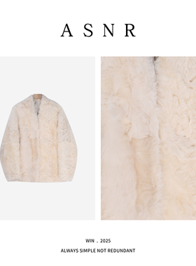 BRAID｜冬季时尚小湖羊皮毛一体女款外套YF26016