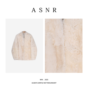 BRAID｜冬季时尚小湖羊皮毛一体女款外套YF26016