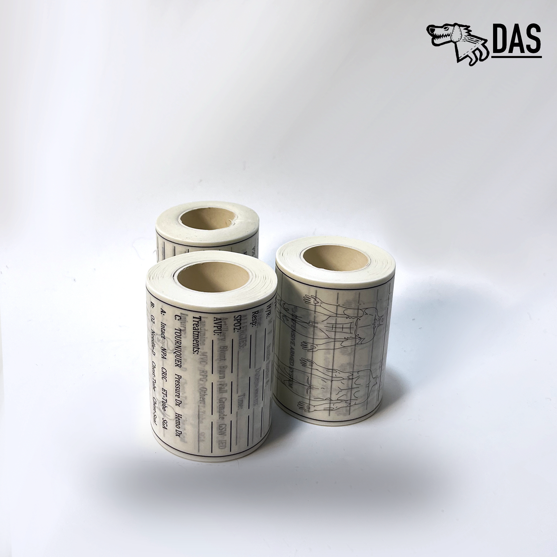 DAS TCCC战伤急救贴纸 伤情卡 ss广告兵同款 医疗兵 战术网红 M08