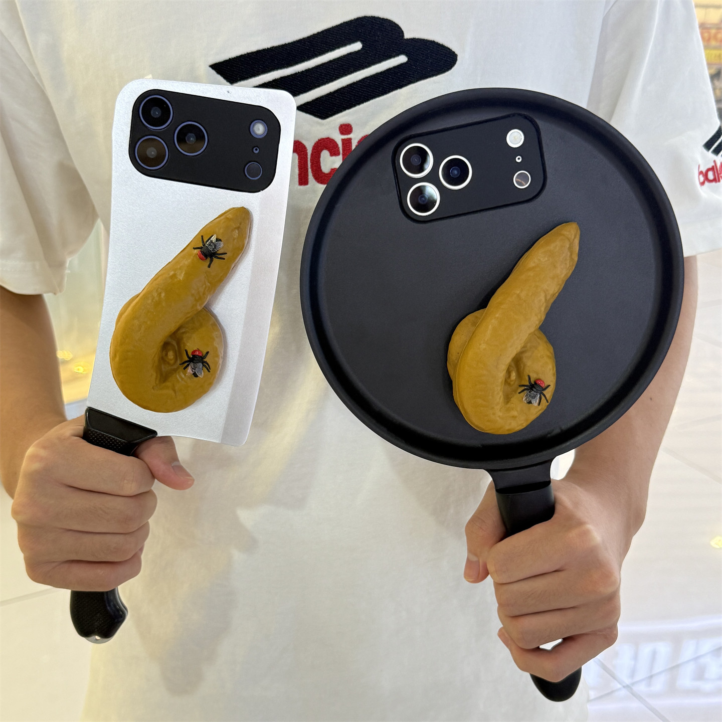 搞怪菜刀抽象平底锅粑粑适用华为mate80手机壳60恶搞pura70pro奇葩50整蛊40炸裂nova14巨丑13离谱12猎奇7闺蜜