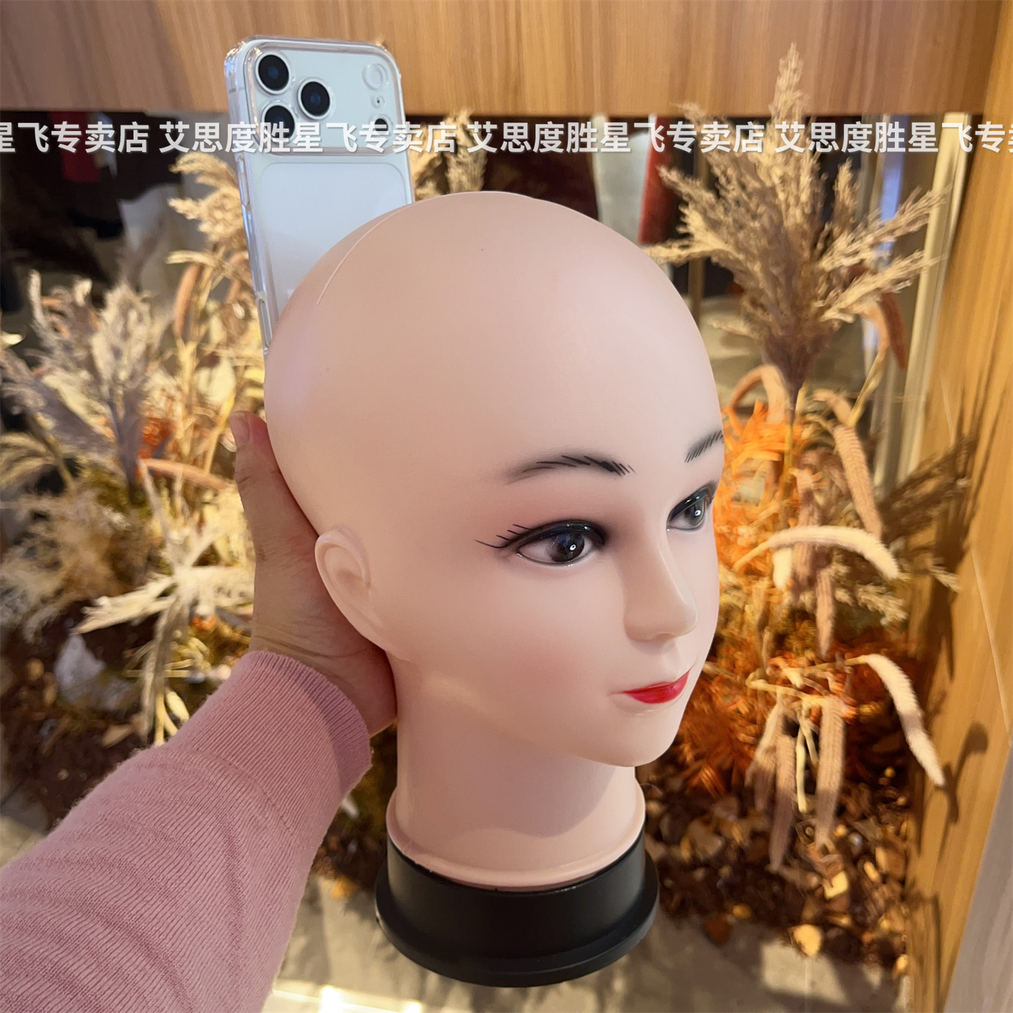 适用华为女模特头手机壳互买奇葩