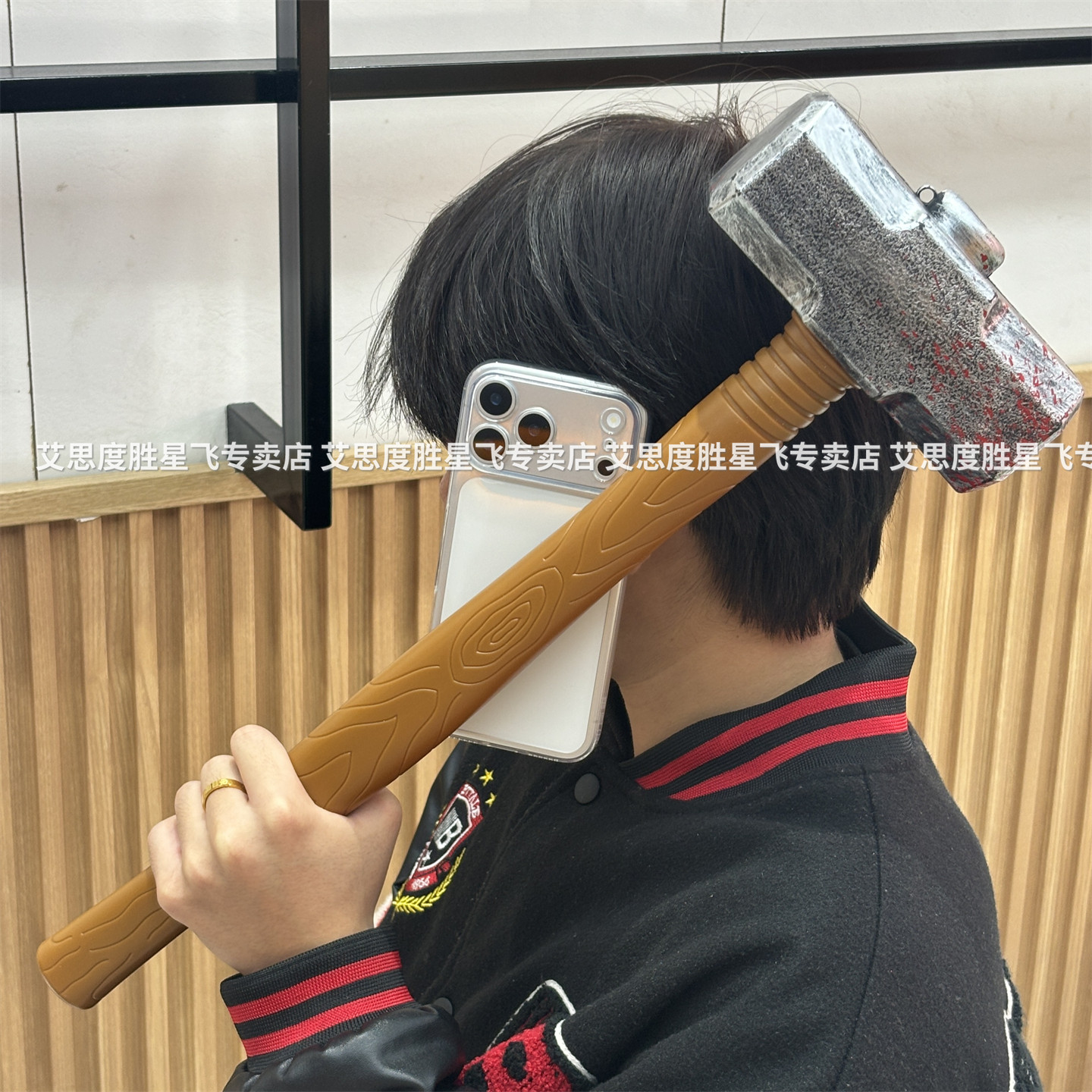适用小米恶搞奇葩大铁锤子手机壳