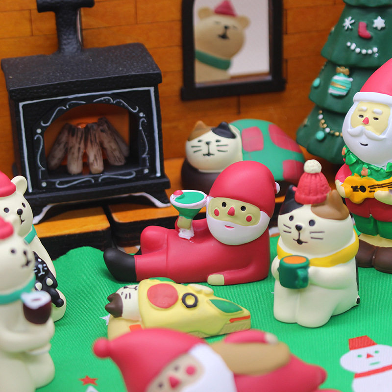 ZAKKA 크리스마스 이브 산타클로스 수제 사무용품 회사 야시장 거리 노점 크리스마스 작은 선물