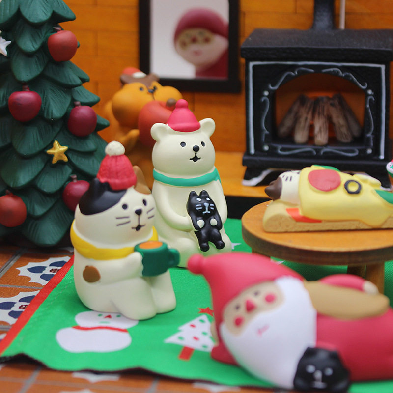 ZAKKA 크리스마스 이브 산타클로스 수제 사무용품 회사 야시장 거리 노점 크리스마스 작은 선물