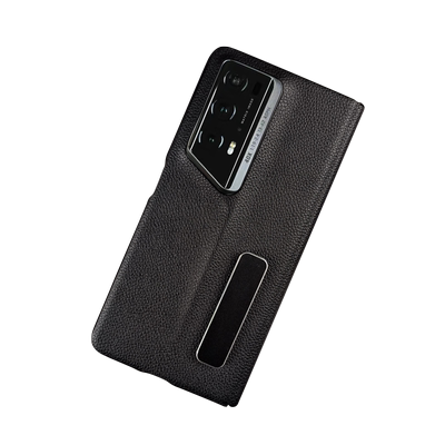 适用荣耀magicv2rsr皮纹简约外壳