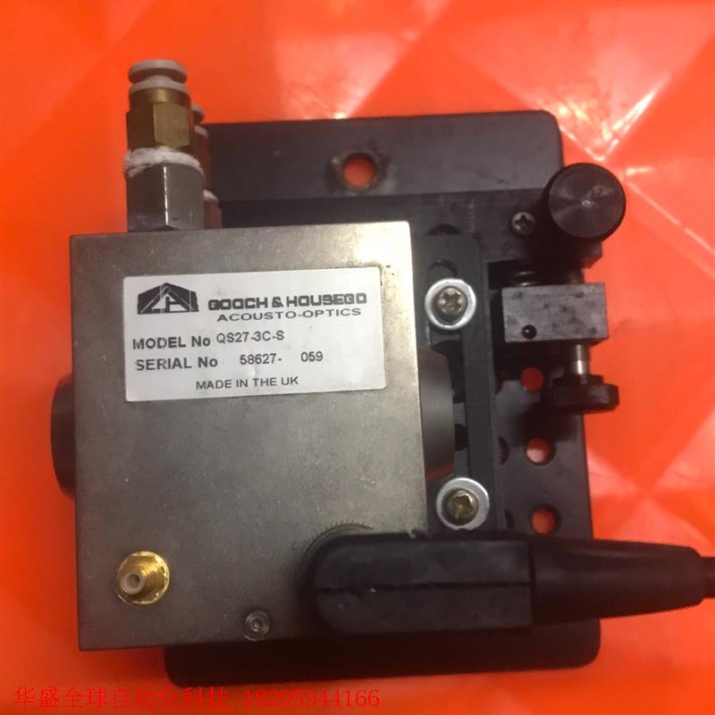 古奇激光打标机Q开关,型号QS27一3C一S,正常拆机功能正