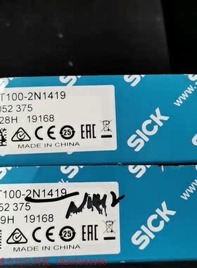 德国SICK传感器6052375 WT100-2N1419