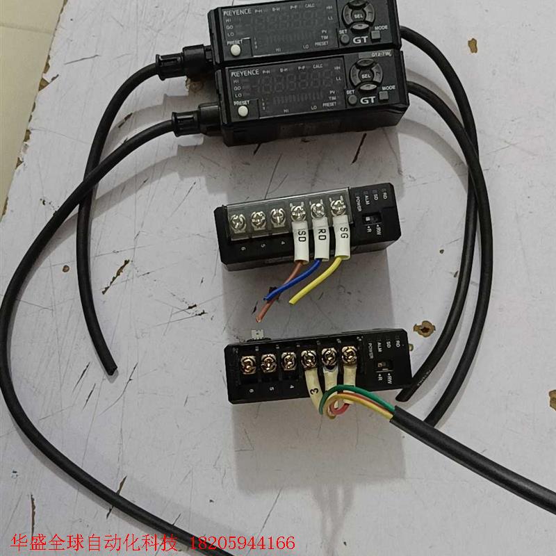 KEYENCE/基恩士GT2-71N放大器,2个DL-RS1