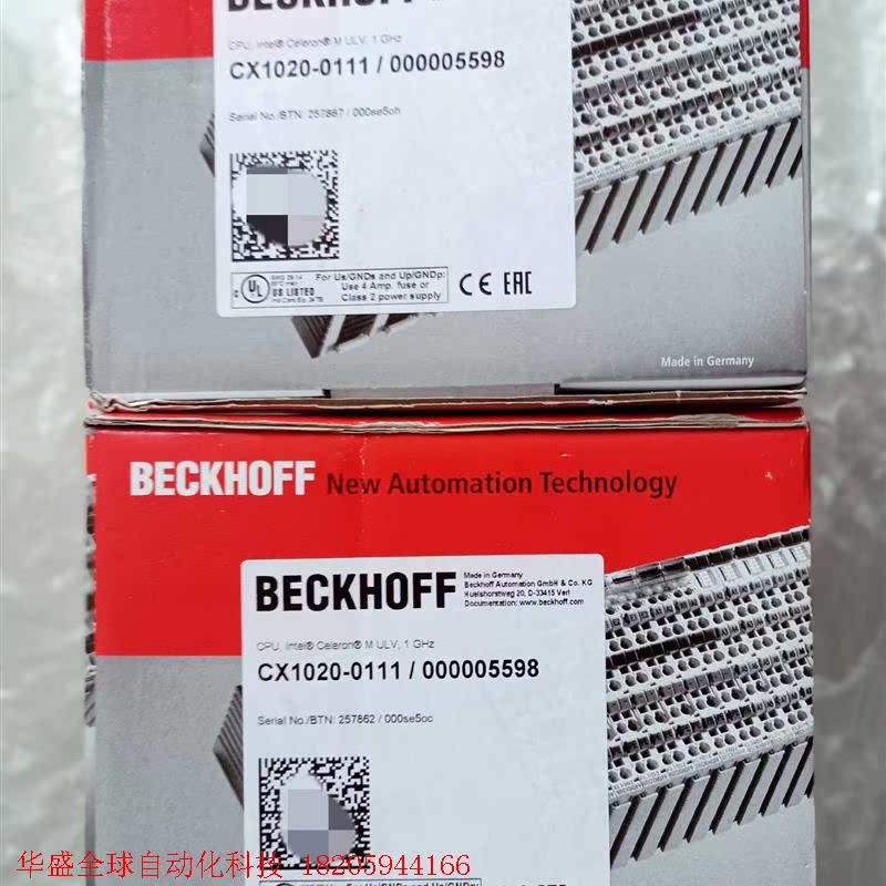 22年全新CX1020-0111倍福BECKHOFF原装CP