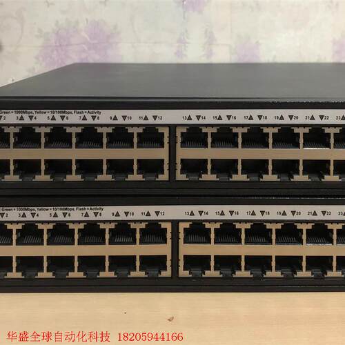 H3C。S1348G全千兆交换机。40口全千兆。有两台。一台