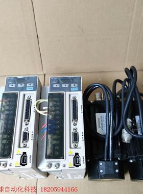 口罩机拆机2套750W伺服套装,驱动器型号LCDB5 08B