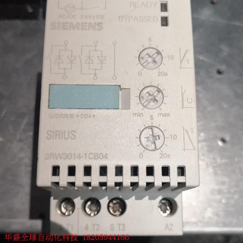 西门子软启动器西门子3RW3104-1CB04
