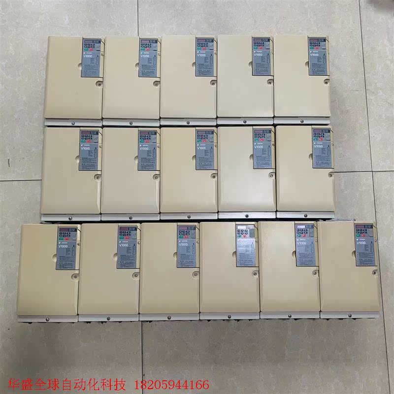 拆机原装正品安川变频器CIMR-VB4A0031FBA/15