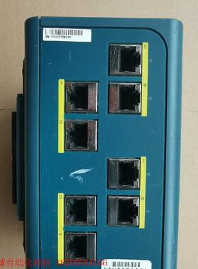 思科工业交换机IEM-3000-8TM,拆机,成色如图实物图