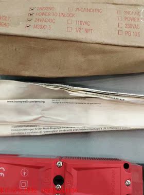 全新霍尼韦尔Honeywell 安全开关 GKSC21LA2