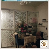 Стеклянная прозрачная наклейка, самоклеющиеся обои