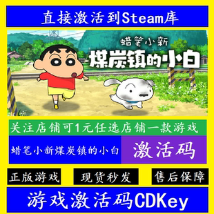 蜡笔小新煤炭镇的小白 steam入库激活码CDKey 国区全球DLC离线
