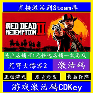 steam荒野大镖客2救赎入库激活码CDKey Red Dead Redemption 2