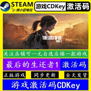 最后生还者1 steam全球激活码CDK 正版游戏全dlc永久入库包更新