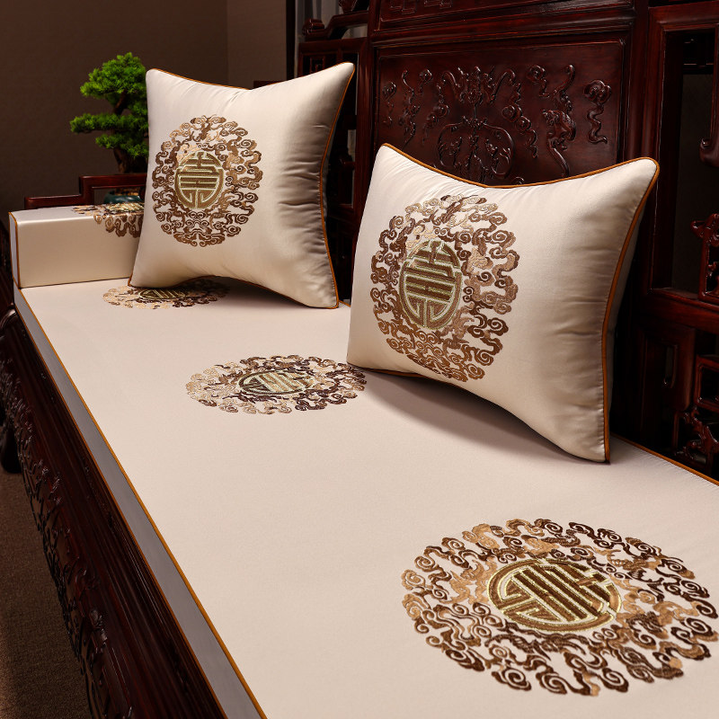 中式古典红木沙发坐垫实木家具海绵垫罗汉床座垫定制套罩乳胶垫子,居家布艺,沙发垫,淘宝优惠券,粉丝福利购,淘宝优惠卷