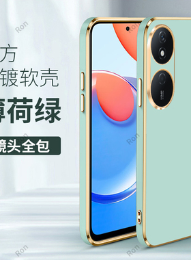 奢华电镀适用华为荣耀play8t手机壳CLK一AN00保护Honorplay新款硅胶paly套p1ay全包防摔pay男女piay外壳Honor