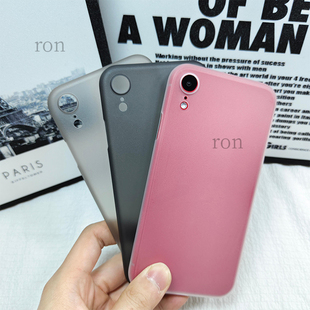 适用超薄磨砂iphonexr手机壳苹果XR新款硅胶ipxr保护套ixr男rx女全包xa防摔applexr叉r外壳x网红r平果iponexr