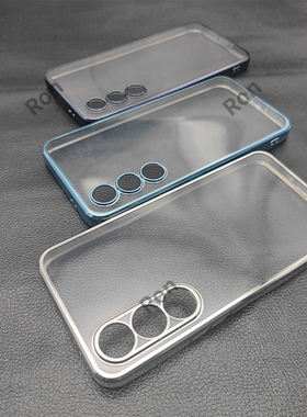 适用魅族21手机壳meizu21透明电镀MZ硅胶全包防摔保护套男女新款外壳二十一简约新品钢化膜软壳超薄直边创意