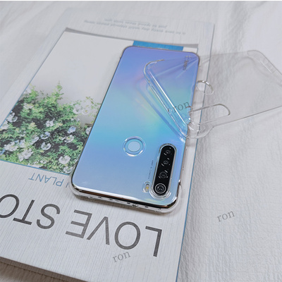 透明无边适用红米note8手机壳小米redminote8硅胶redmi保护套nont女八n闹特noto防摔nore男m1908c3je全包N0TE