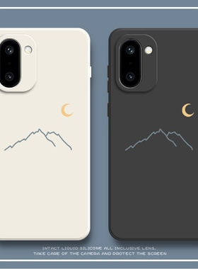 适用一加ACE6T手机壳PLR110月亮磨砂硅胶oneplus全包1+aec6T防摔保护套oppoPLR男女1加aceT6一十新款OPPO外壳