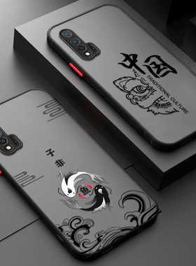 适用华为nova6手机壳n0va新款wlz一an00磨砂64硅胶novo全包anoo女nv防摔nove保护套5G男nowa潮note六wlzan65G