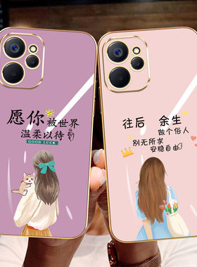 opporeno9手机壳reno9pro+保护oppo硅胶套5G全包防摔reno9pro软壳opopreno9潮reno外壳网红十por新款唯美女孩
