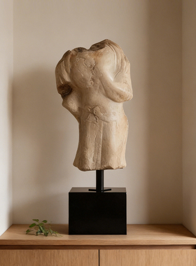 法式中古风复古做旧雕塑艺术摆件