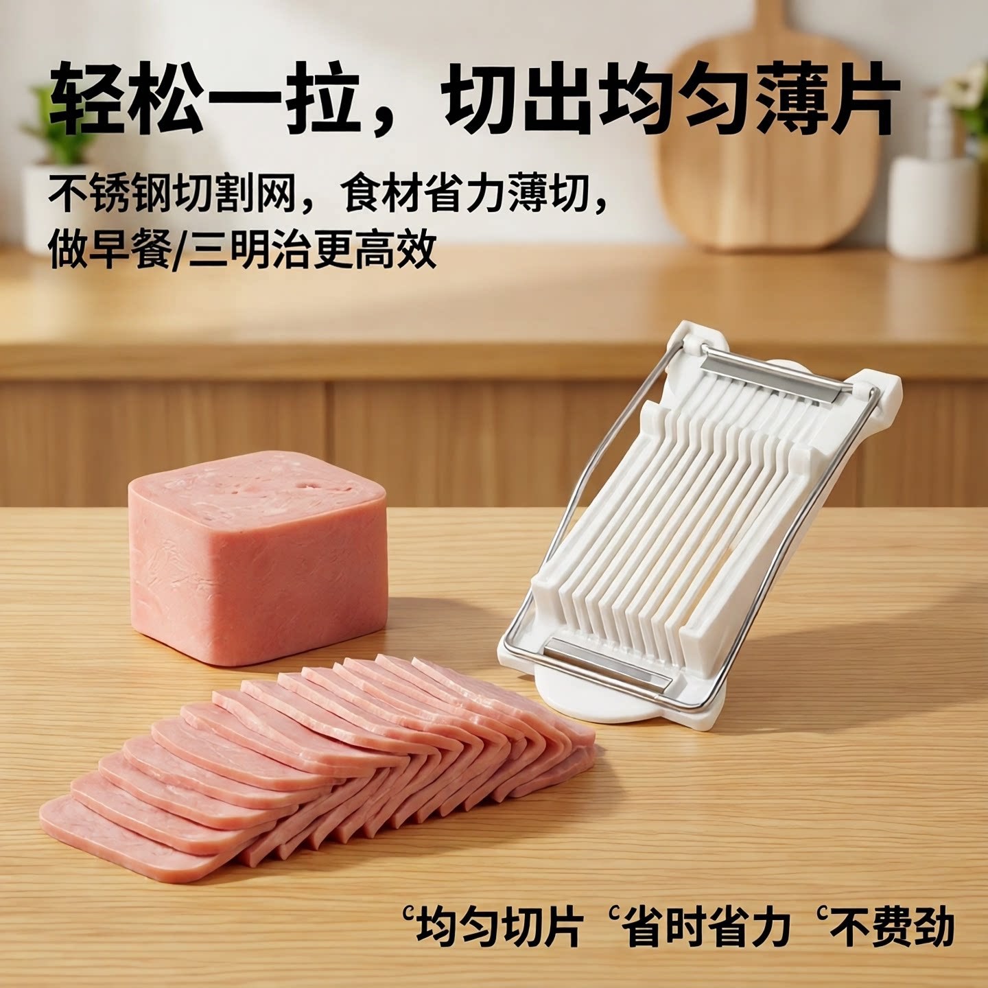 切豆腐神器午餐肉切片器多功能切