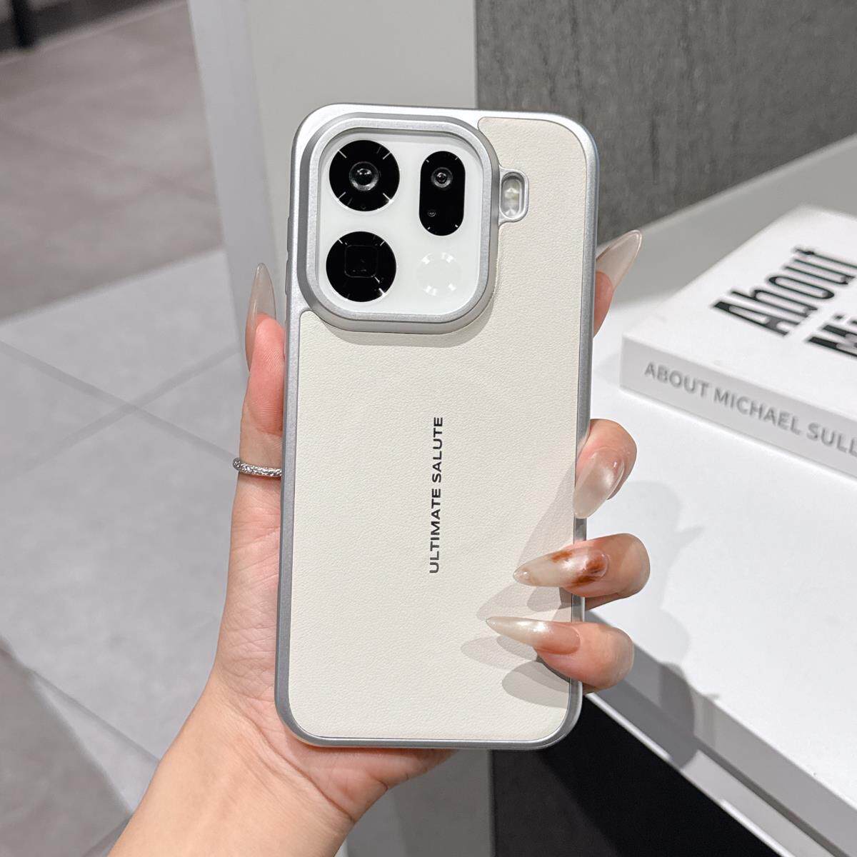 适用于oppofindx9手机壳x8ultra后壳fx9pro磨砂x九创意findx8s+皮纹oppofx9版oppo2026新款高级感vivo女find