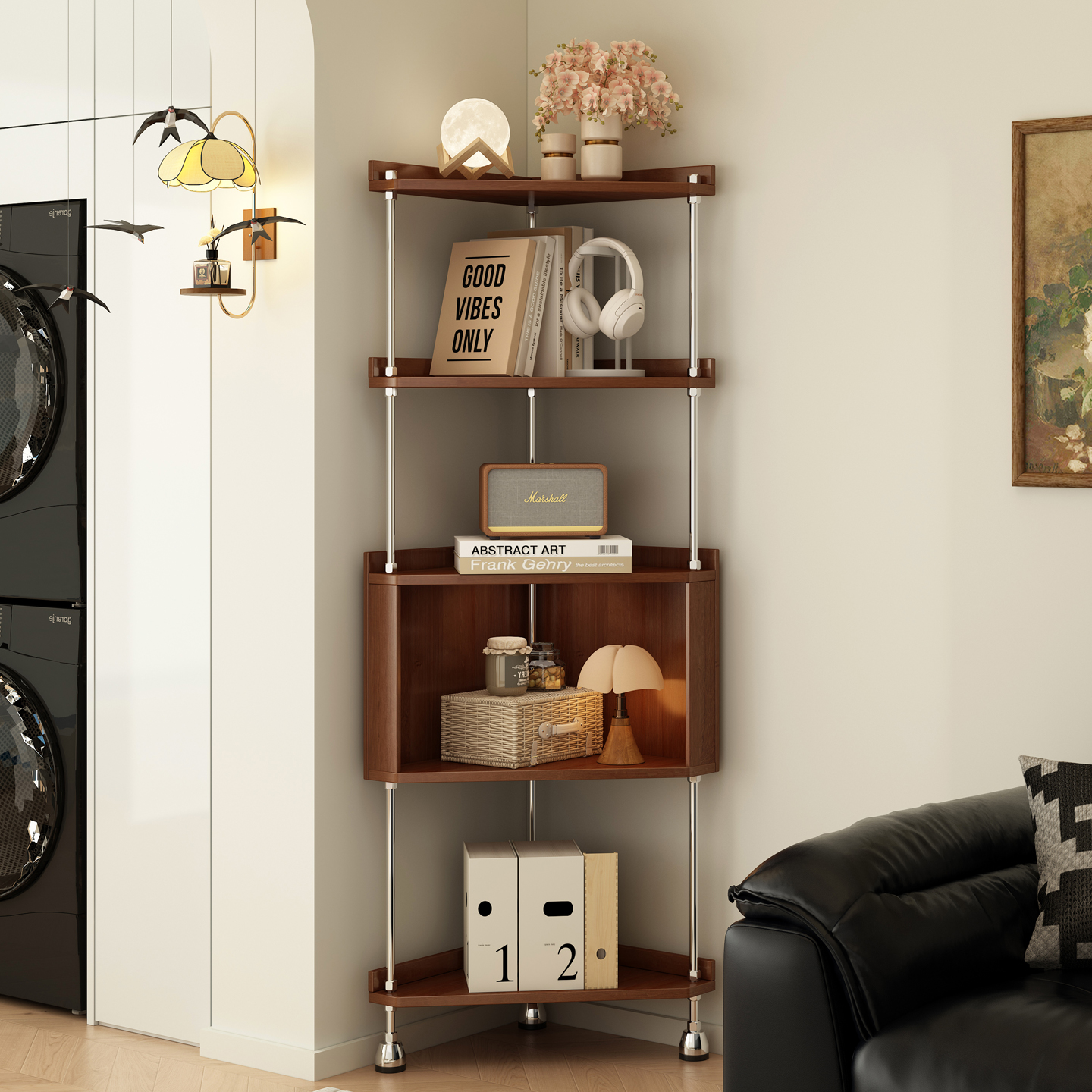 【加厚加固】转角置物架