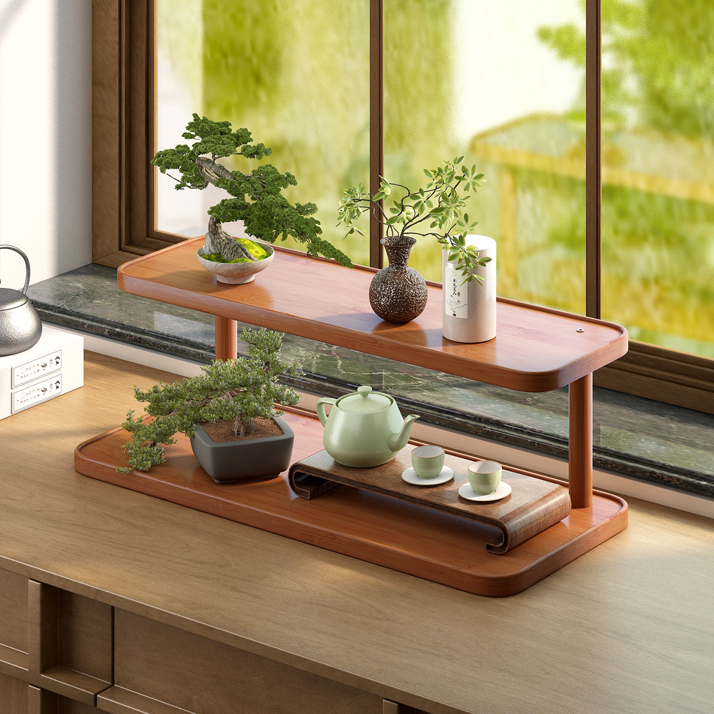 【加厚加固】花架多层收纳架