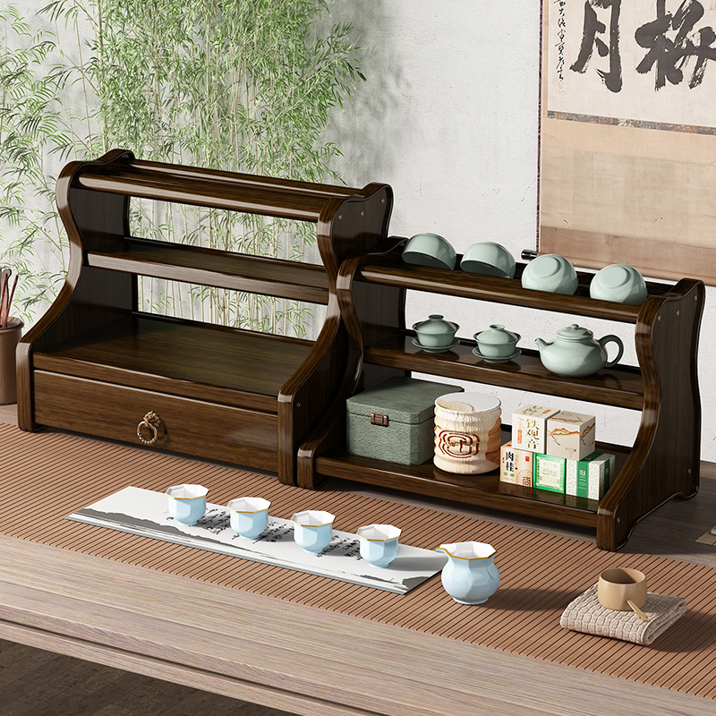 宝睿芝茶碗收纳架小型防水防晒