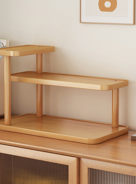 桌面置物架杯子收纳架子台面工位水杯咖啡杯茶具办公桌上小型杯架