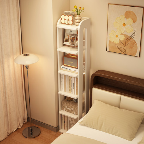 不贵更好-全实木-落地书架置物架