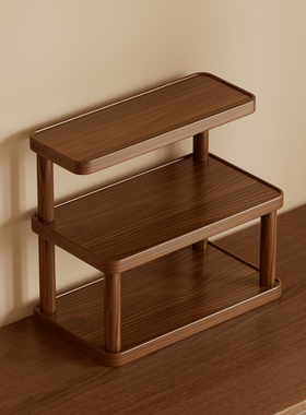 桌面置物架杯子收纳架餐桌台面工位水杯咖啡杯茶具桌上小型杯架子